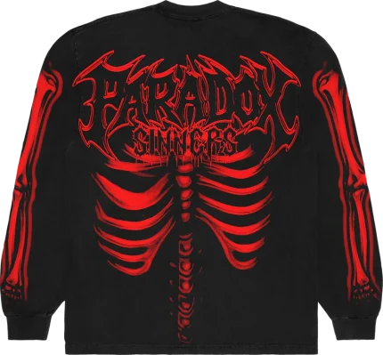 Skrilla Z Tour x Paradox Exclusive Black & Red Sweatshirt