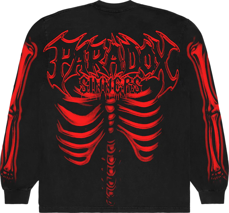 Skrilla Z Tour x Paradox Exclusive Black & Red Sweatshirt