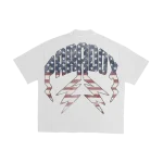 United States of Paradox Lightning Arc Logo White Tee