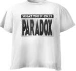 WTF Is Paradox Tee White
